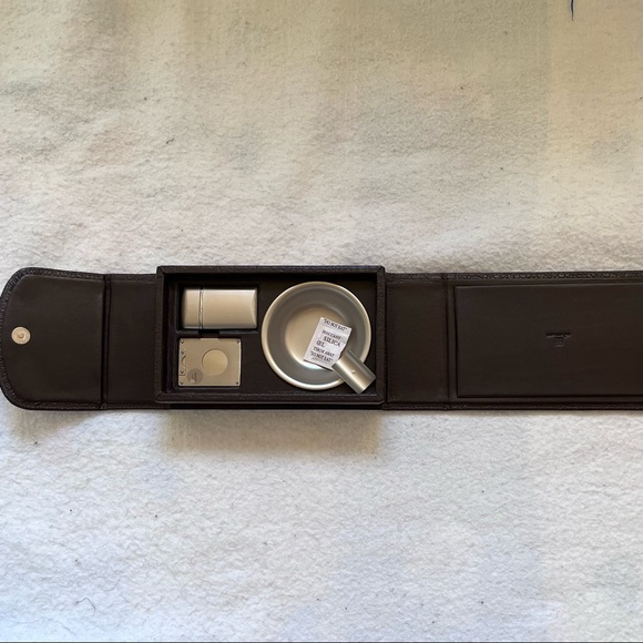 NIB croc-embossed cigar and accessories box - Picture 4 of 4